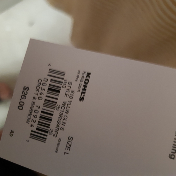 Croft & Barrow Top - Picture 3 of 4